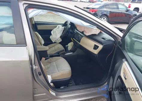 2016 Toyota Corolla Le из США, поврежденный, VIN 5YFBURHE1GP377504